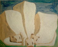 Tre mucche, 1949