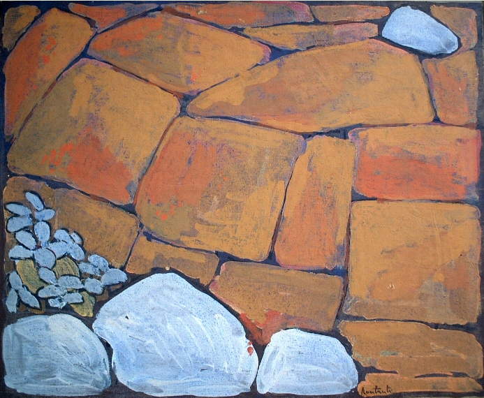 Terreni con rocce e pianta, 1967