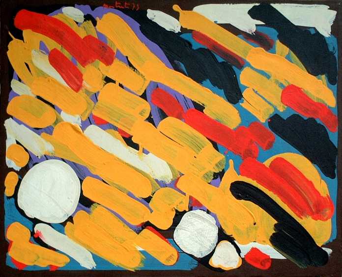 Terreno con rocce, 1973