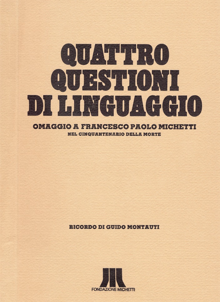 Fondazione Michetti 1979